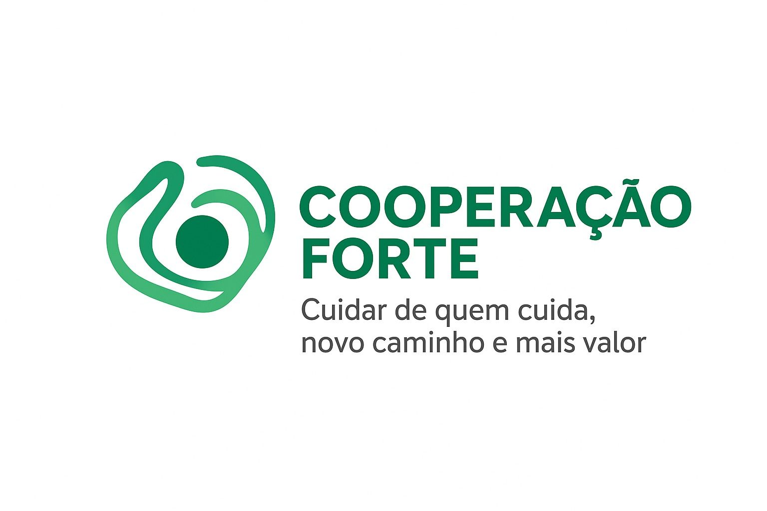 COOPERAÇÃO FORTE Logo